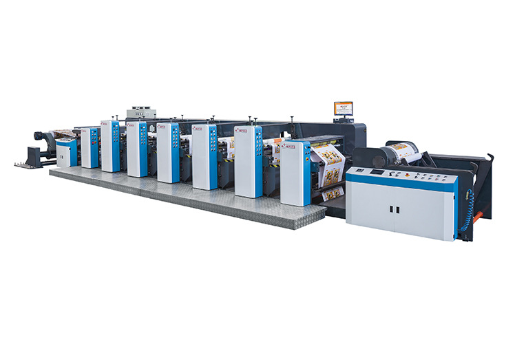 专业定制HRY宽幅机组式柔版印刷机 多功能纸袋印刷机